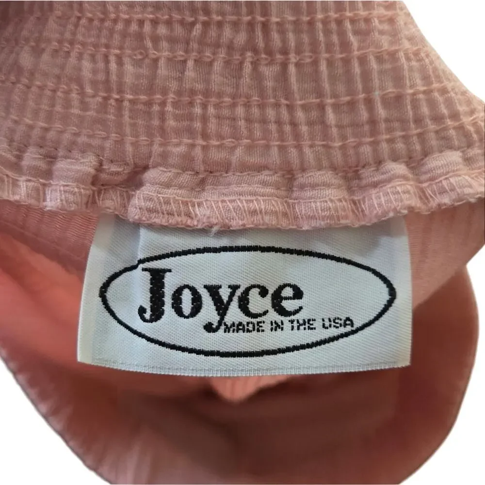 Joyce Med/Large Pink Elastic Waist High Rise Pleated Shorts [0232]